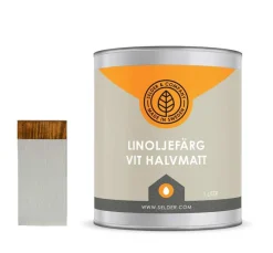 Linoljefärg Selder & Co - Ljusgrå