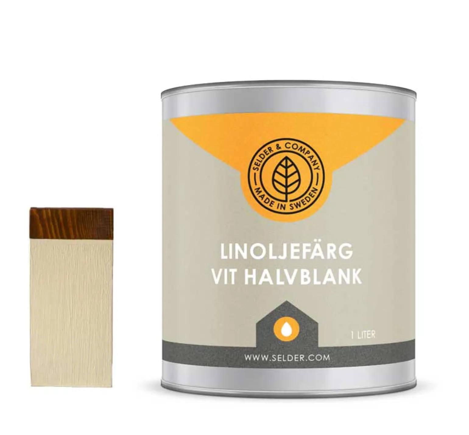 Linoljefärg Selder & Co - Mandel