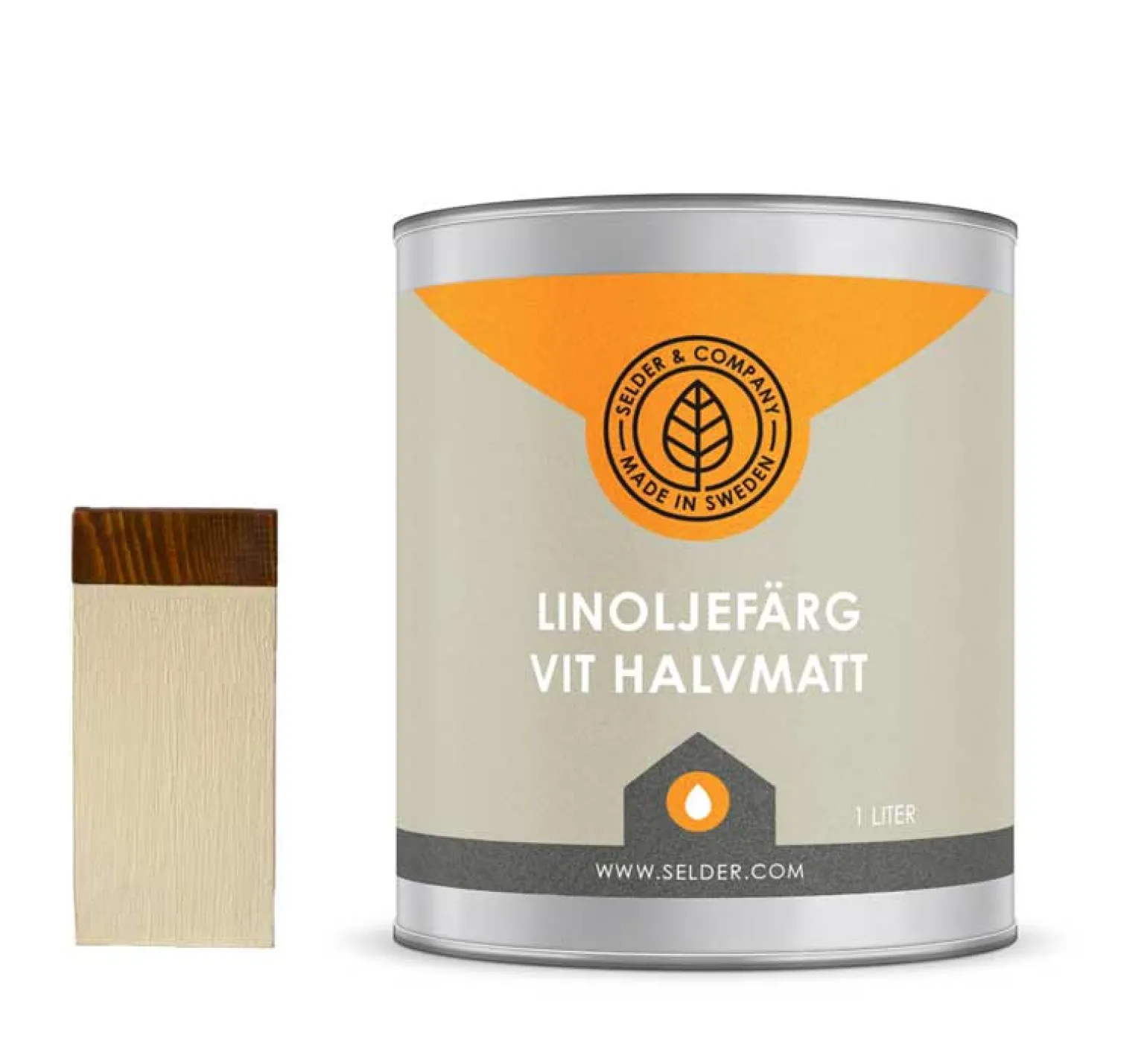 Linoljefärg Selder & Co - Mandel