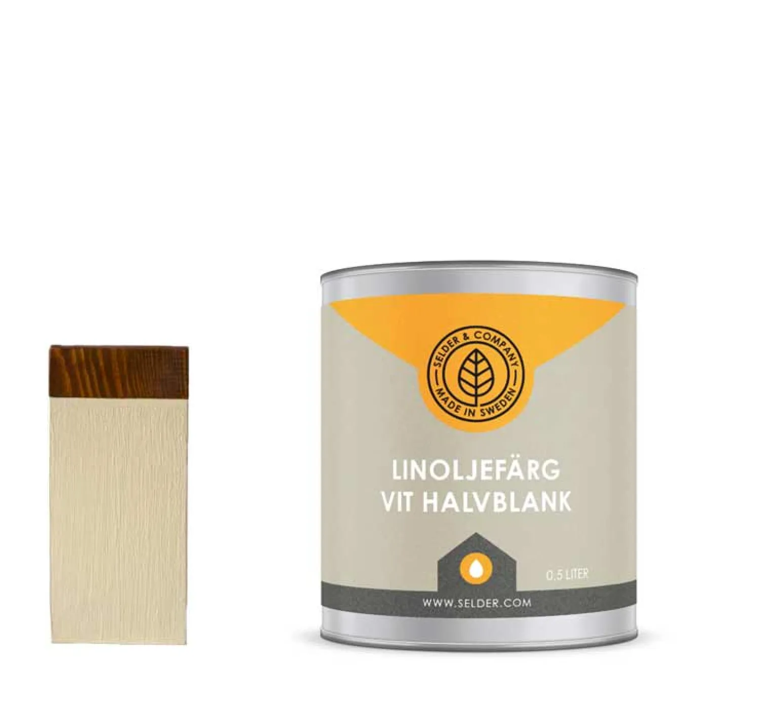 Linoljefärg Selder & Co - Mandel