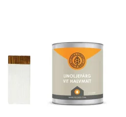 Linoljefärg Selder & Co - Stockholmsvit