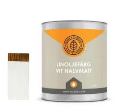Linoljefärg Selder & Co - Stockholmsvit