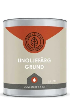 Linoljefärg Selder & Co - Vit grund