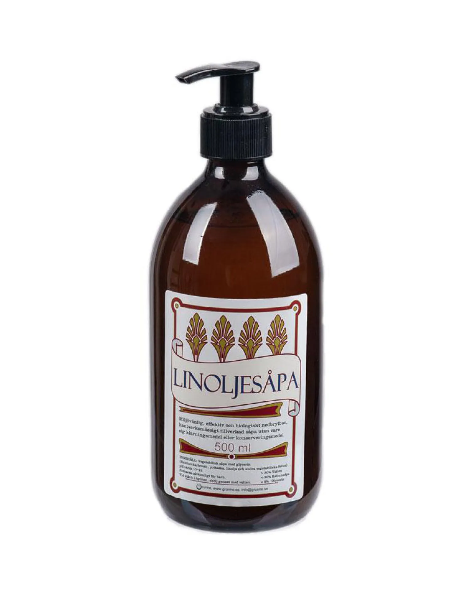 Linoljesåpa - Mandeldoft 0.5 L