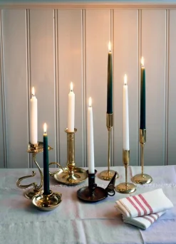 Ljusstake - Jugendblad mässing