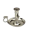 Ljusstake silver - Kontorsljusstake 10 cm