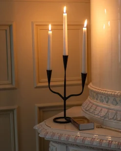 Ljusstake smide - Långshyttan kandelaber