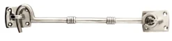 Lång hasp nickel - Kasthake 250 mm