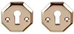 Nyckelskylt - Albert Karlsson nickel 48 mm stor