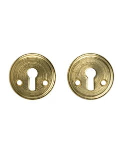 Nyckelskylt - Låsbolaget 7 mässing 48 mm