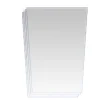 4-pack glasskärmar till lykthus S4