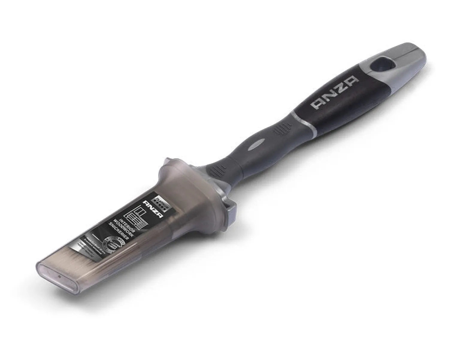 Pensel - Anza Snedställd lackpensel med ask 25 mm