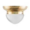 Plafond - Taklampa Frödingplafond 200 mässing, slipat mattglas