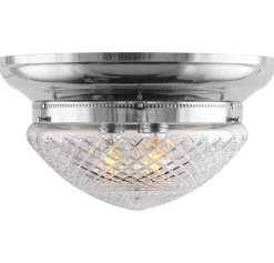 Plafond - Taklampa Frödingplafond 300 nickel, klarglas