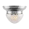 Plafond - Taklampa Frödingplafond 200 nickel, slipat klarglas