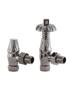 Radiatorventil termostat - Chelsea Svart nickel