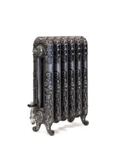 Radiatorventil termostat - Kensington krom/trä