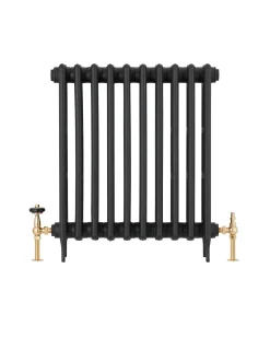 Radiatorventil termostat - Kensington mässing/trä