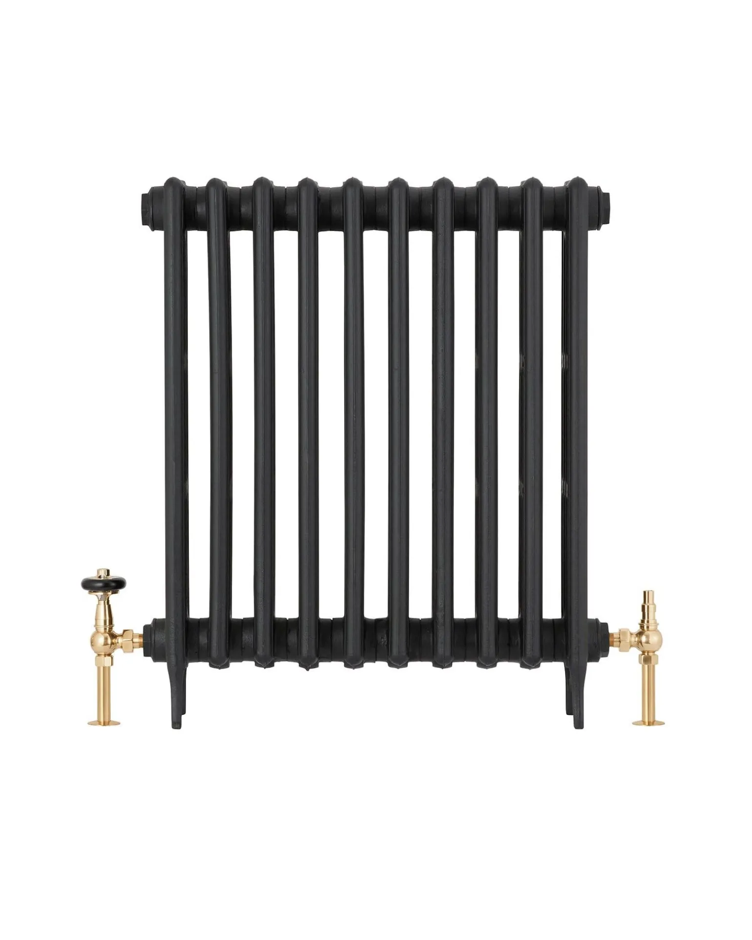 Radiatorventil termostat - Kensington mässing/trä