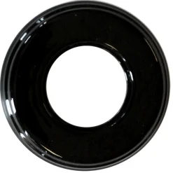 Ram svart porslin - 1 hål Garby Colonial