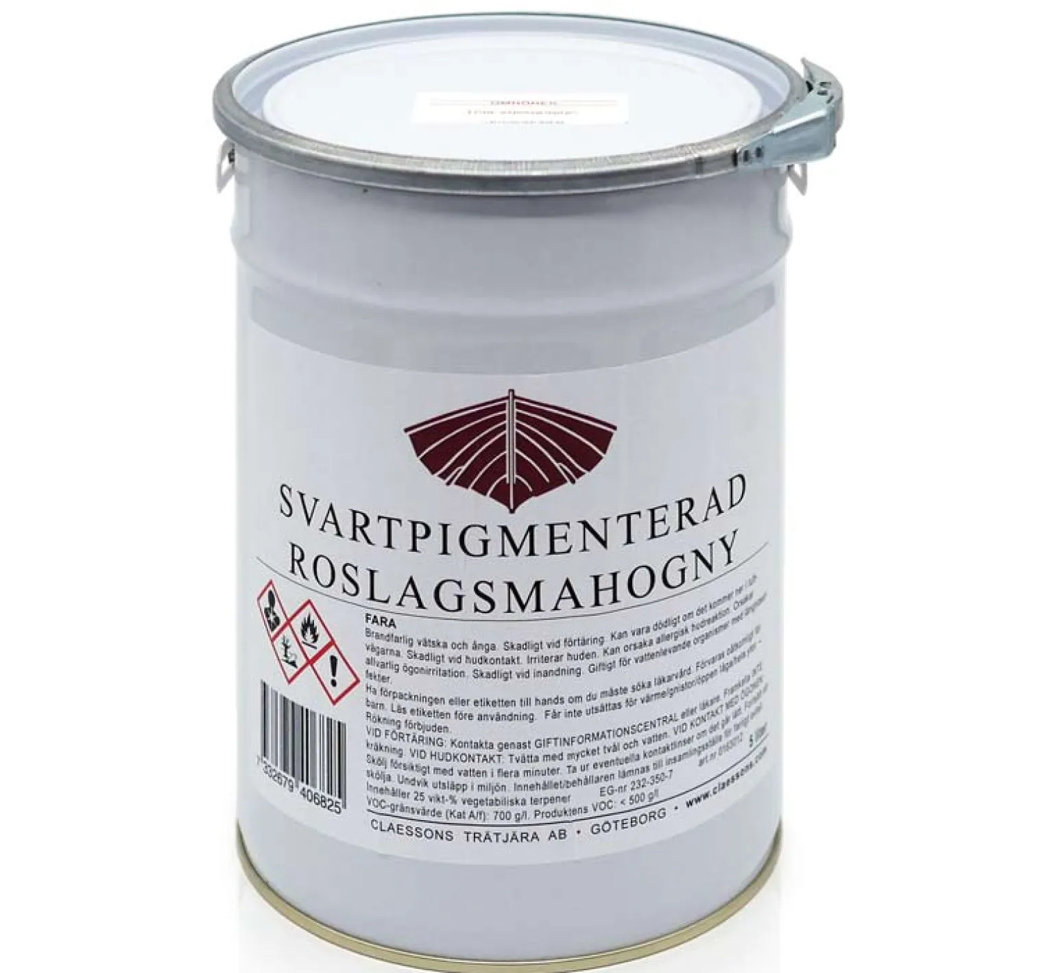 Roslagsmahogny Claessons - Svart