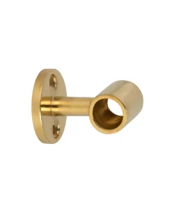 Rörhållare mässing - Rörfäste 11 mm, genomgående
