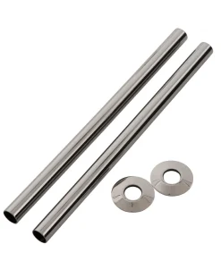 Rörskydd/Rörmanschett till vattenrör - Svart Nickel