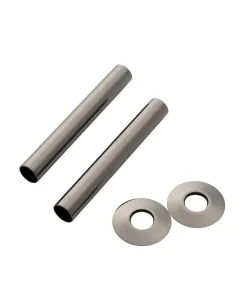 Rörskydd/Rörmanschett till vattenrör - Svart Nickel
