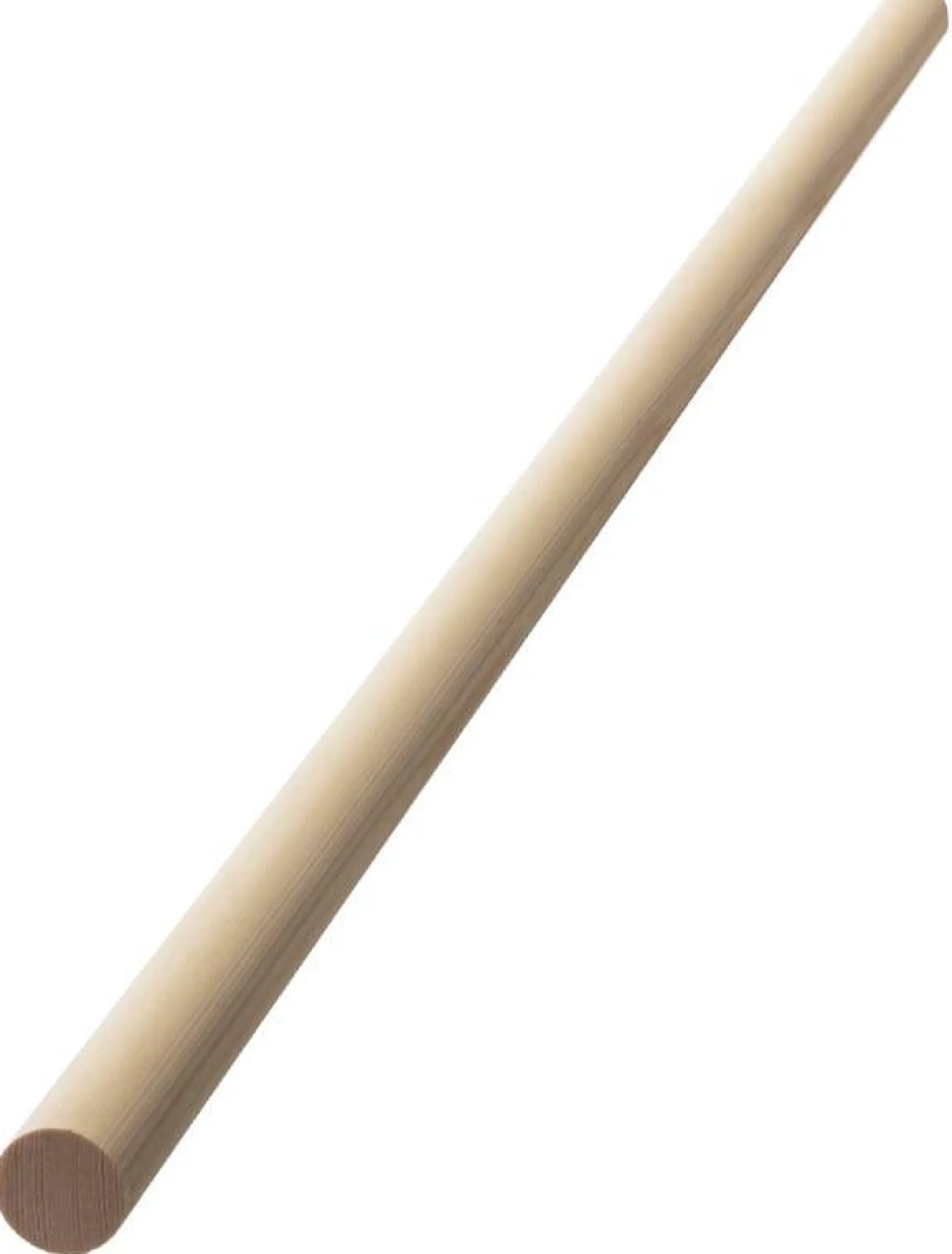 Rundstav furu - 25 x 1150 mm