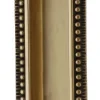 Skjutdörrshandtag - Sekelskifte mässing 158x36 mm