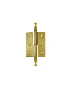 Skåpgångjärn - Knopp mässing 92 x 39 mm