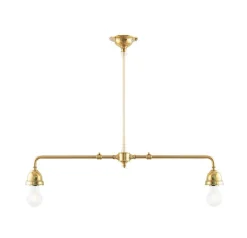 Spelbordslampa 60 (Mässing)- Inkl. takfäste