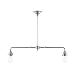 Spelbordslampa 60 (Nickel) - Inkl. takfäste