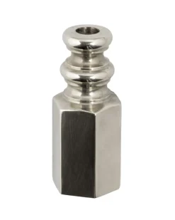Spjälltofs - kakelugnstofs II nickel