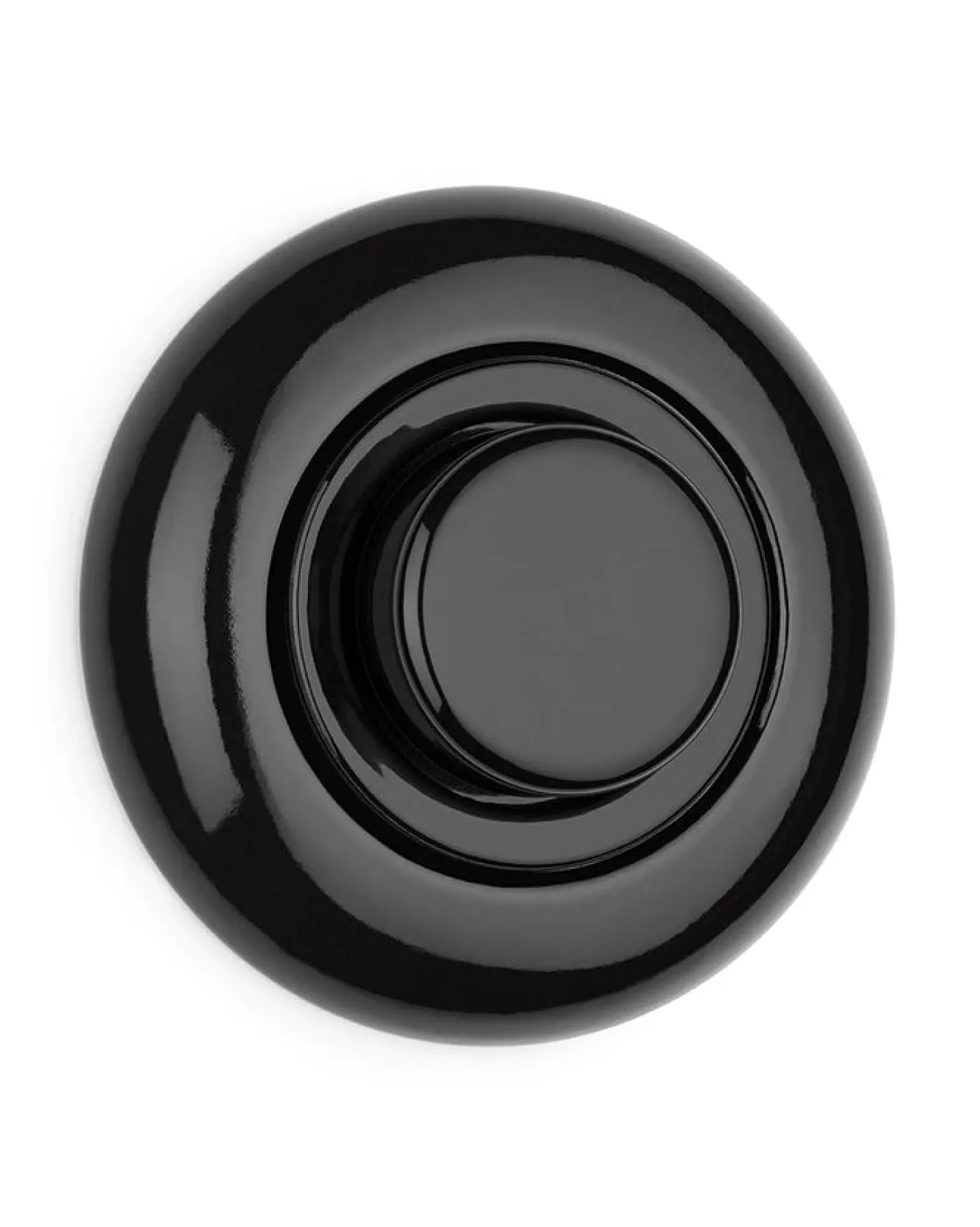 Strömbrytare insats - LED-dimmer svart porslin