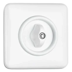 Strömbrytare kvadrat duroplast - Trappströmbrytare (vrid)