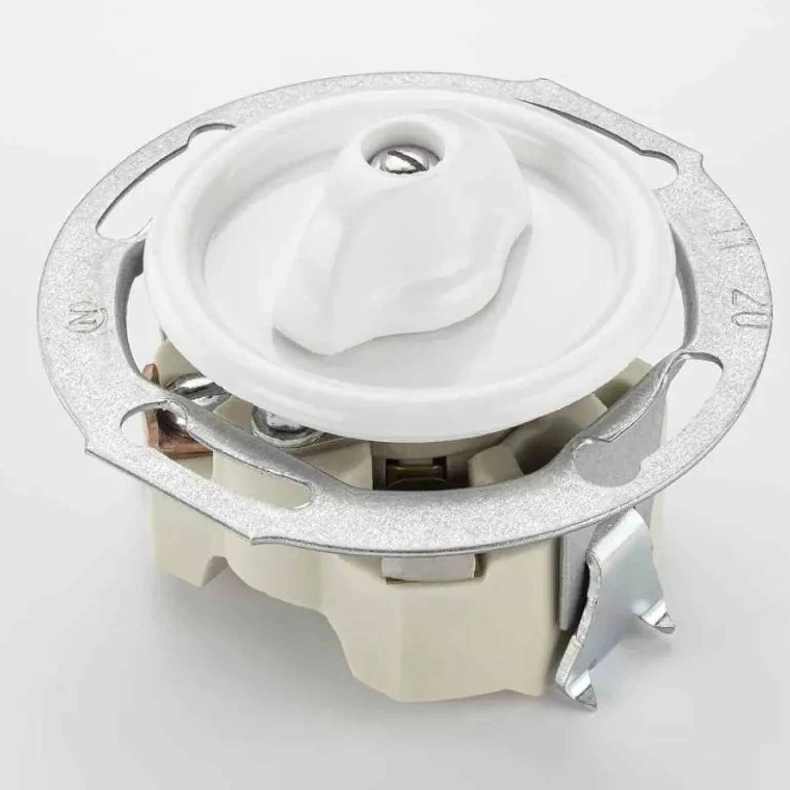 Strömbrytare rund duroplast - Kronströmbrytare (vrid)