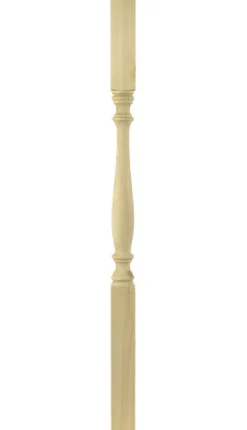 Svarvad stolpe - Furu 1180 x 65 mm