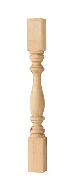 Svarvad stolpe - Furu 500 x 53 mm