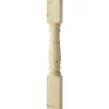 Svarvad stolpe - Gran 1180 x 130 mm
