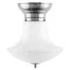Taklampa - Frödingplafond 100 nickel, klottrattskärm
