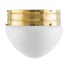 Taklampa - Heidenstamplafond 200 mässing, opalvit