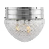 Taklampa - Heidenstamplafond 200 nickel, klarglas