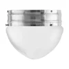 Taklampa - Heidenstamplafond 200 nickel, mattglas