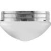 Taklampa - Heidenstamplafond 300 nickel, mattglas