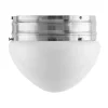 Taklampa - Heidenstamplafond 200 nickel, opalvit