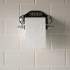 Toalettpappershållare - Krom/Trä, toilet