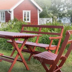 Trädgårdssoffa Solbacka - Karmsoffa, hopfällbar, 150 cm