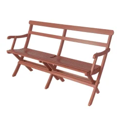 Trädgårdssoffa Solbacka - Karmsoffa, hopfällbar, 150 cm