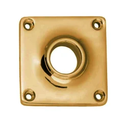 Tryckesbricka - Fyrkantig mässing, 43 mm